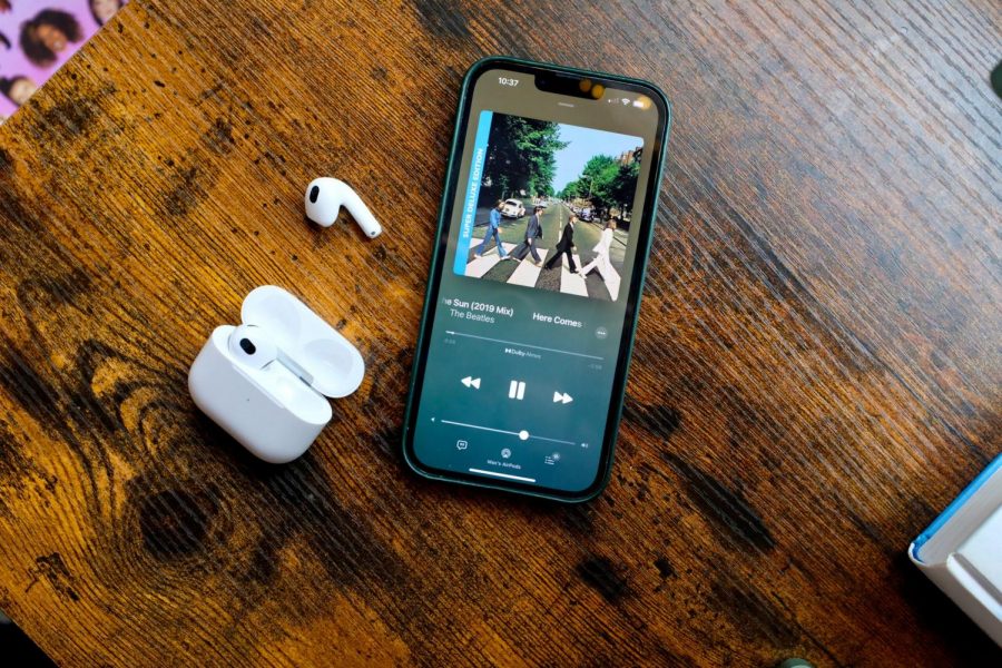 Brand new iPhone 13 with the new Airpods 3