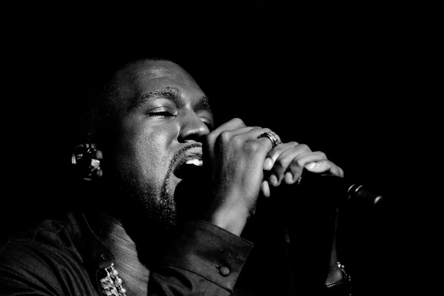 Ye (Kanye) West performs at the Samsung Galaxy Note II Launch Event.