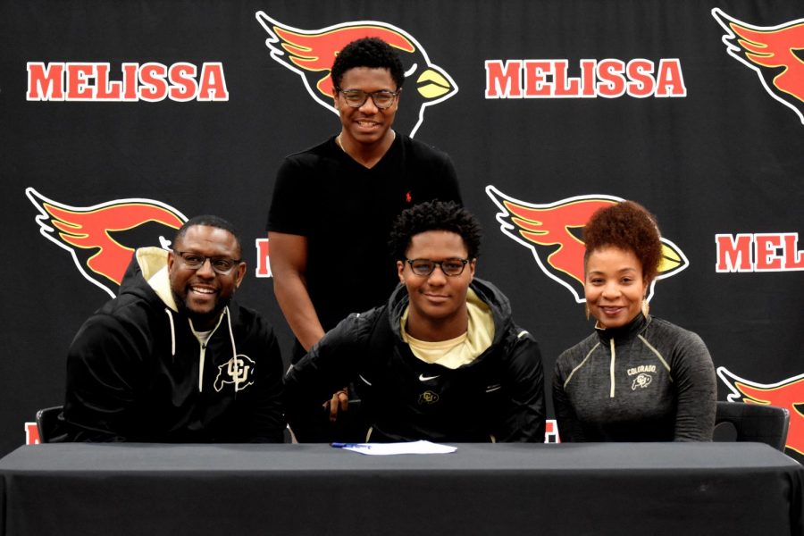 Brendon Lewis signed to the University of Colorado.