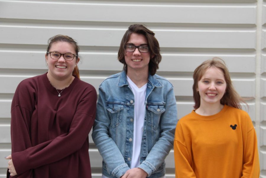 Three students were selected for the All-State Band.