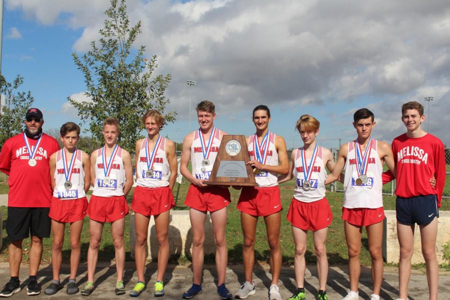 Cardinal Cross Country competes well at state meet