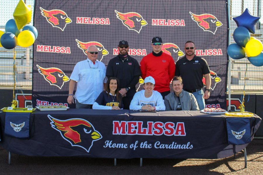 Senior Braden Jackson signed to play baseball for Oklahoma Wesleyan University.