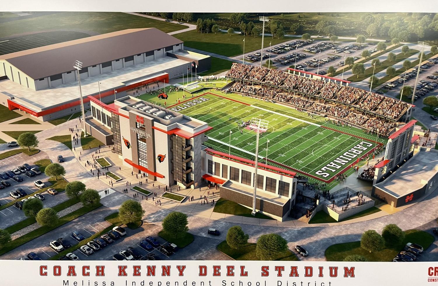 Melissa ISD to host first home football game at the new Coach Kenny Deel  Stadium on Aug. 25