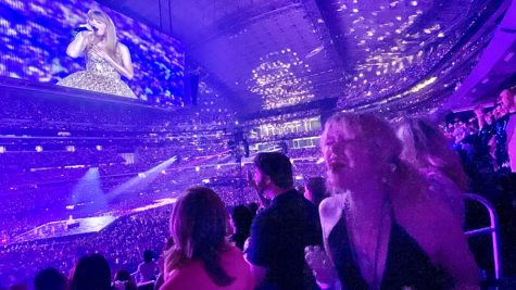 Junior Lelia Wormington enjoyes the Taylor Swift concert.