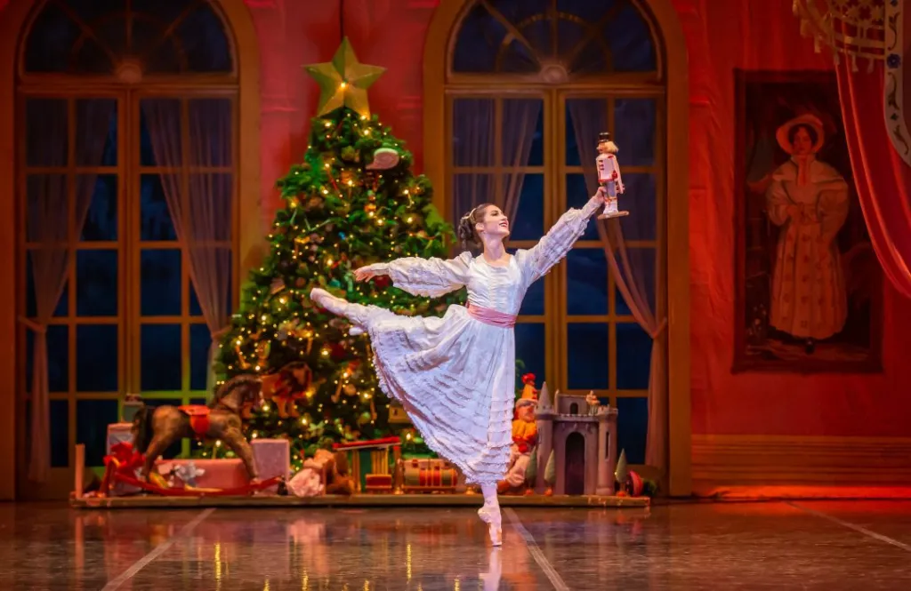 Mackenzie Dessens, a dancer for the Colorado Ballet, plays the role of Clara in their 2019 production of “The Nutcracker.”