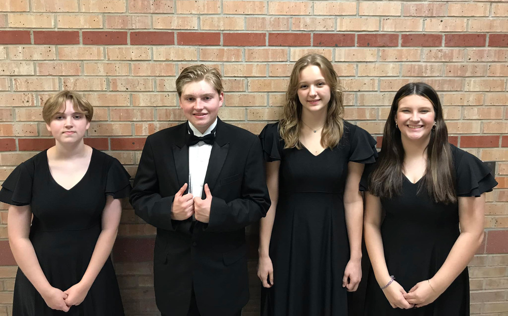 Students named to UIL Region 25 Choir.