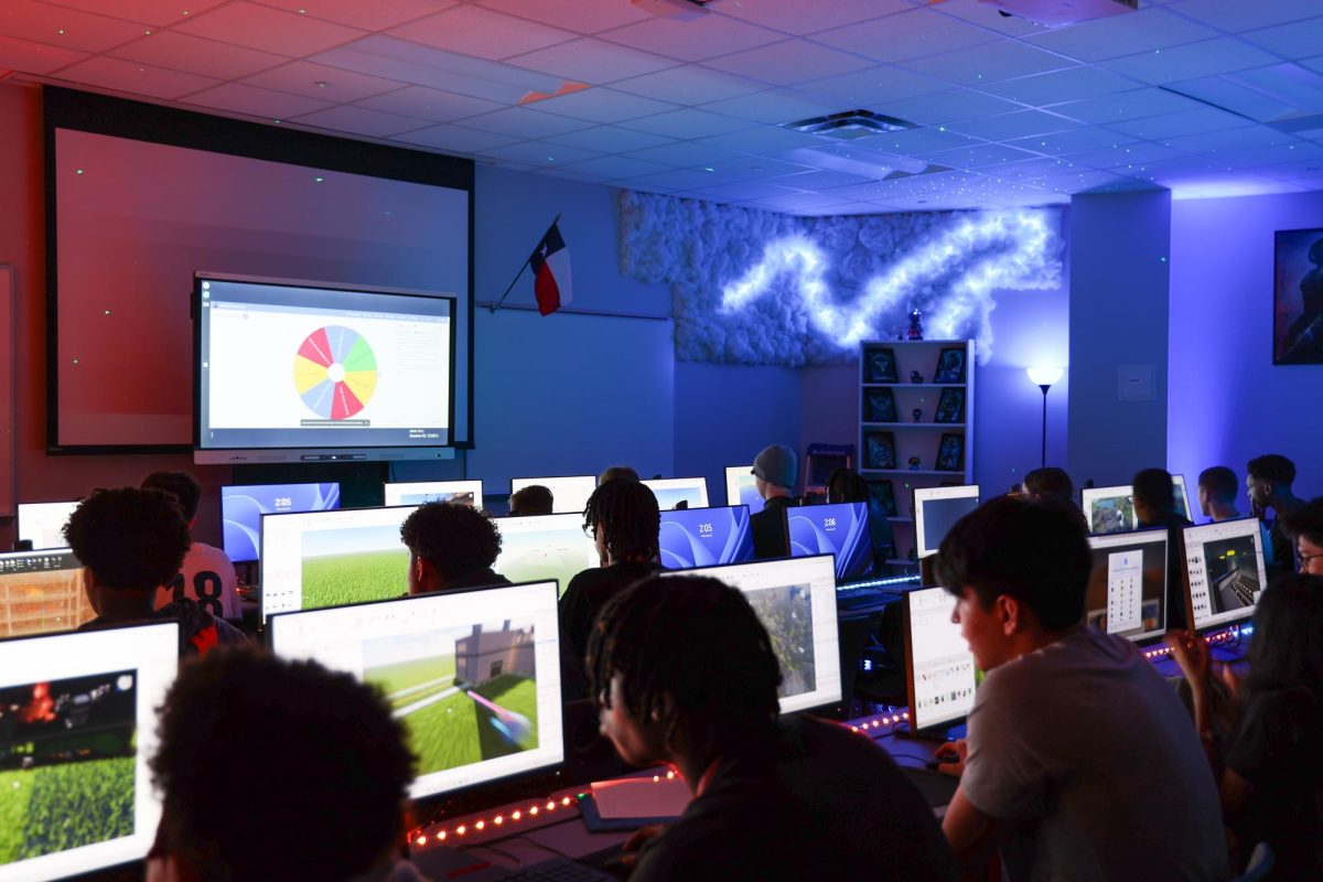 Students learn about Video Game Design, a new Career & Technical Education (CTE) class added to the high school course options for the 2024-25 school year.